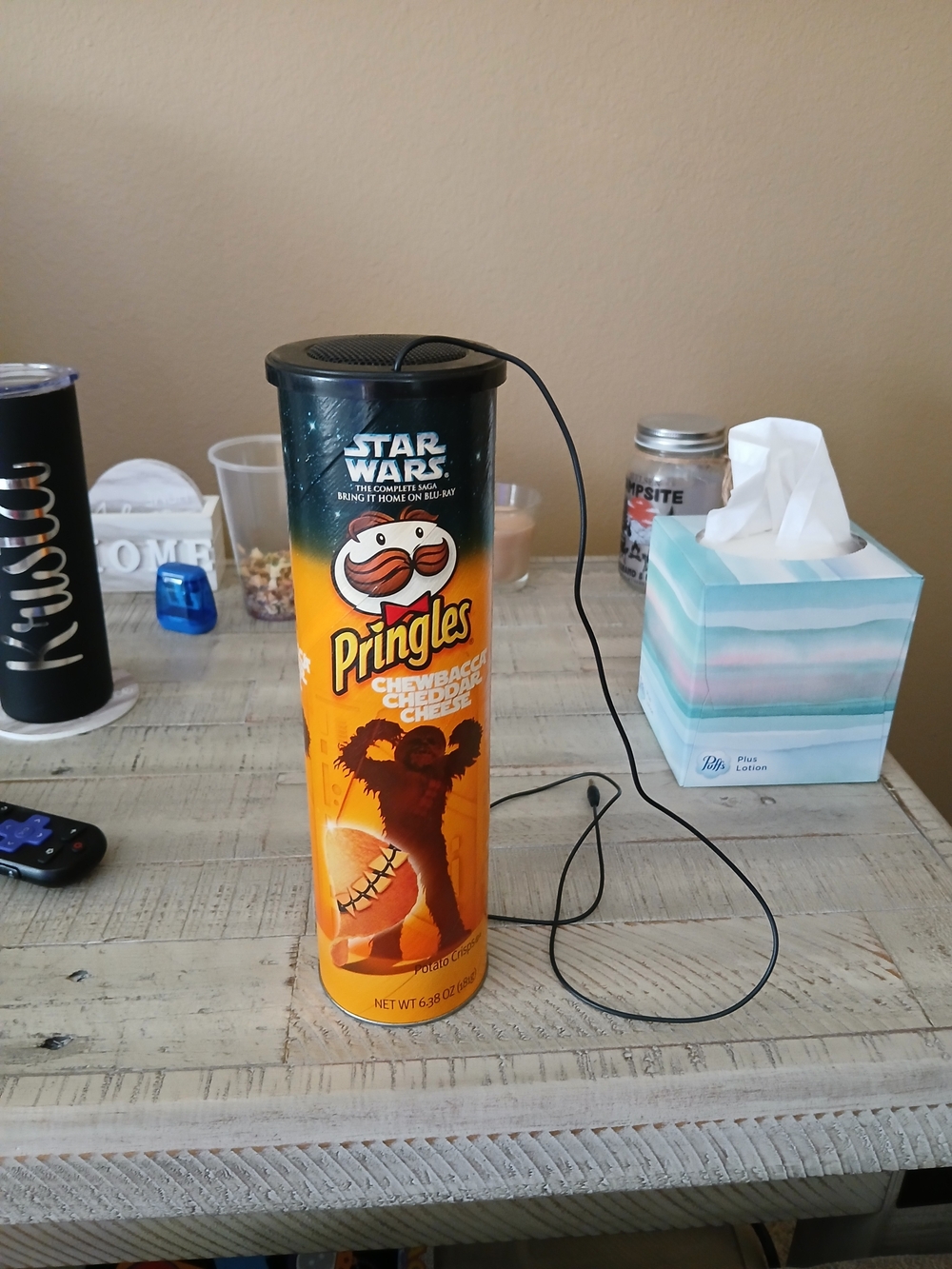 Pringles Chewbacca Cheddar Collectible Can With Speaker